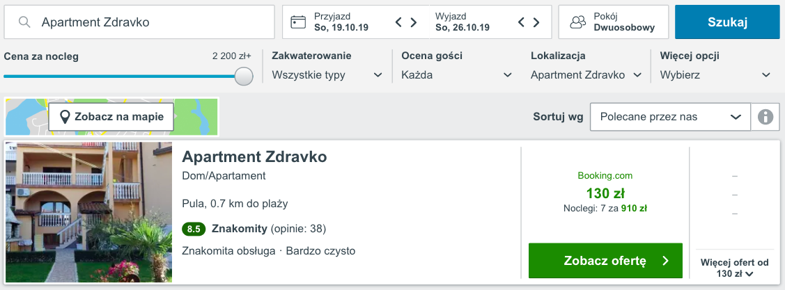 zarezerwuj hotel w puli