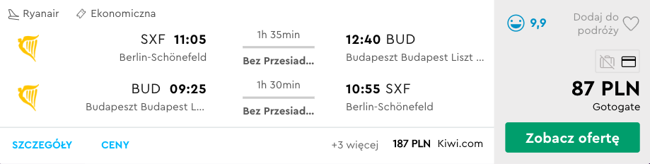 zarezerwuj loty do budapesztu