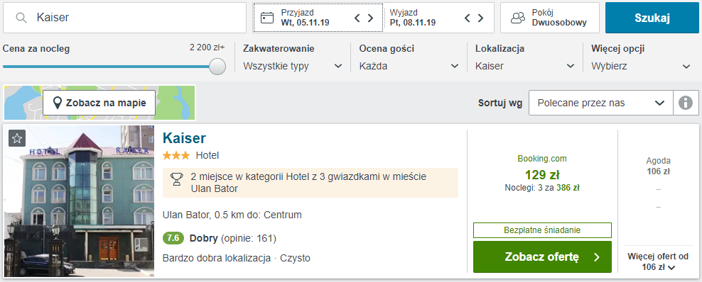 rezerwacja hotelu