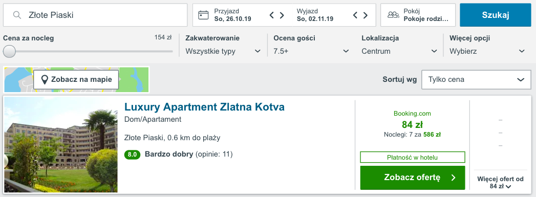 zarezerwuj hotel w bulgarii