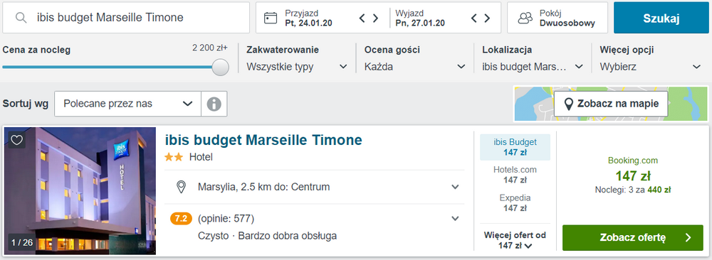 noclegi w marsylii