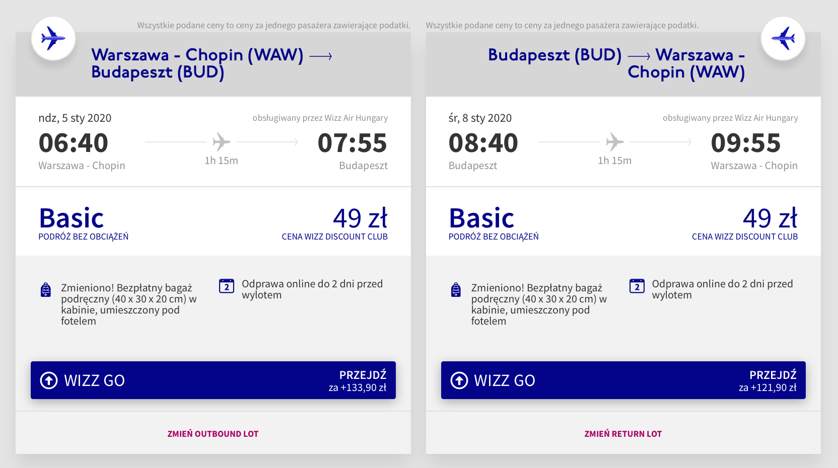 loty budapeszt