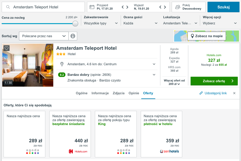 zarezerwuj hotel w amsterdamie