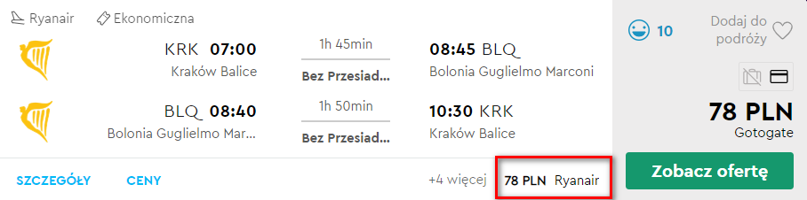 bolonia z krakowa