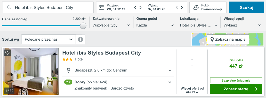 zarezerwuj hotel w bydapeszcie