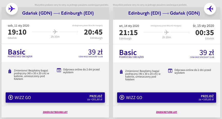 zareerwuj loty do edynburga