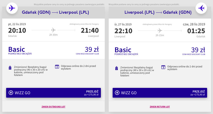 zarezerwuj loty do liverpoolu