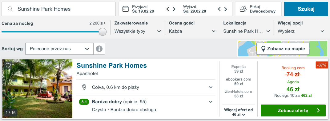 zarezerwuj hotel wgoa