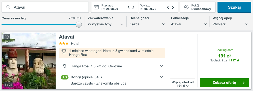 zarezerwuj hotel na wyspie