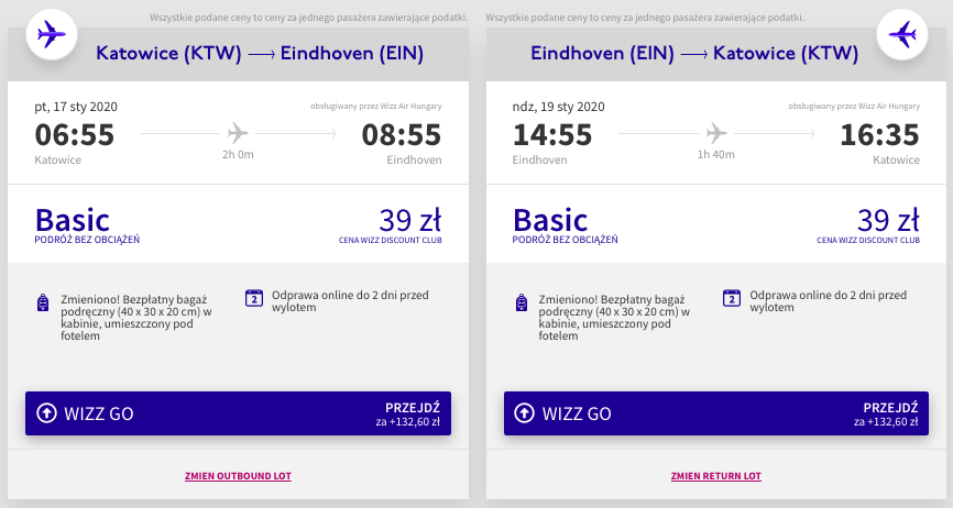 zarezerwuj loty do eindhoven