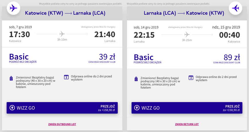 zarezerwuj loty na cypr