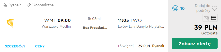 tanio do lwowa