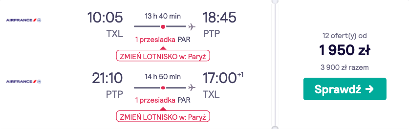 zarezerwuj loty na gwadelupe