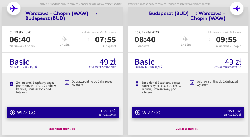 zarezerwuj loty do budapesztu