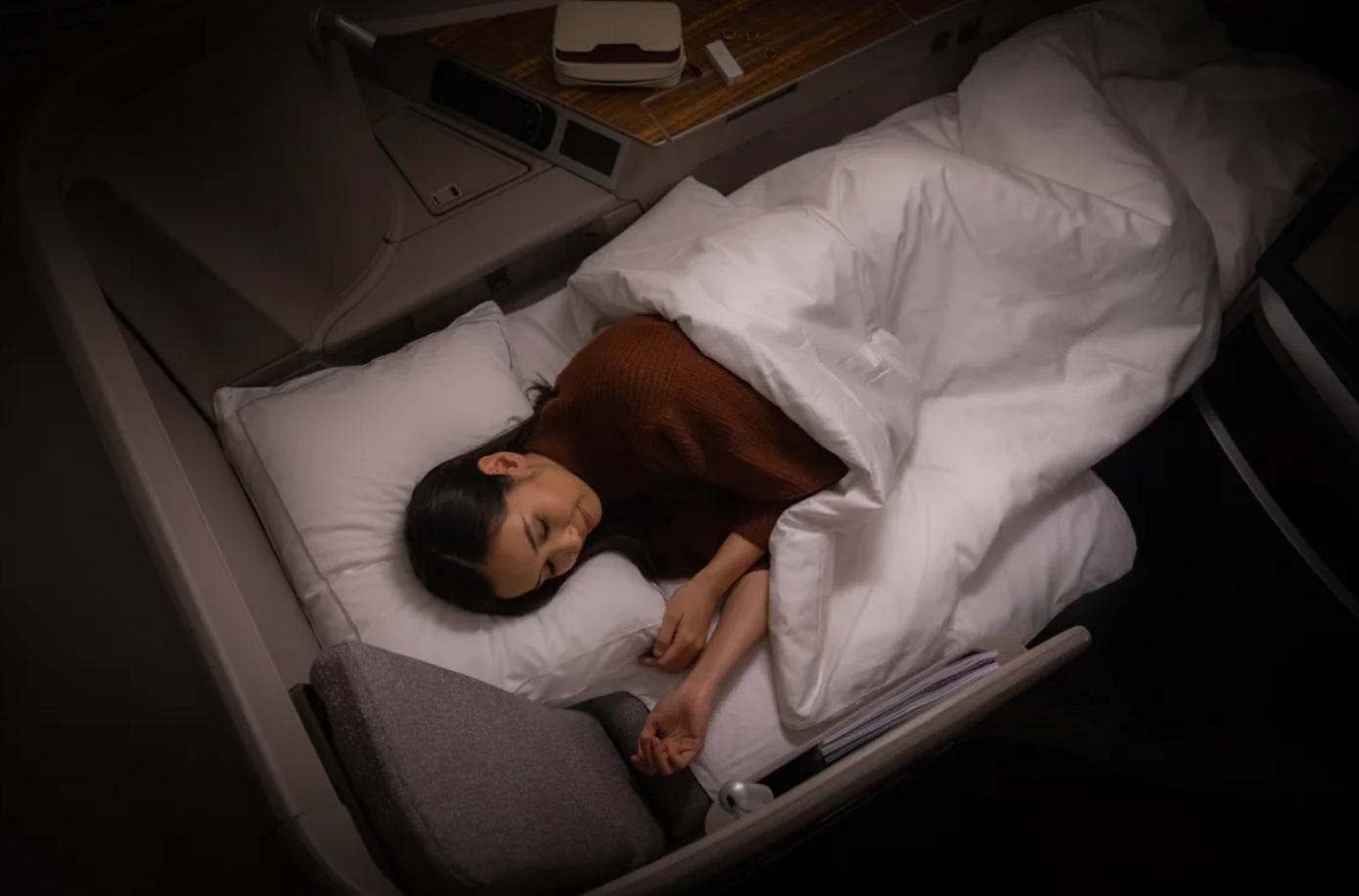 cathay pacific pierwsza klasa