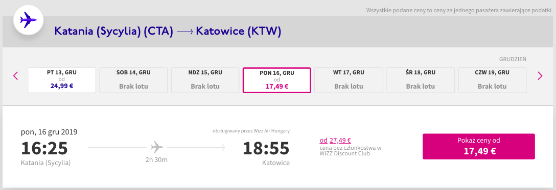 zarezerwuj loty do Katowic