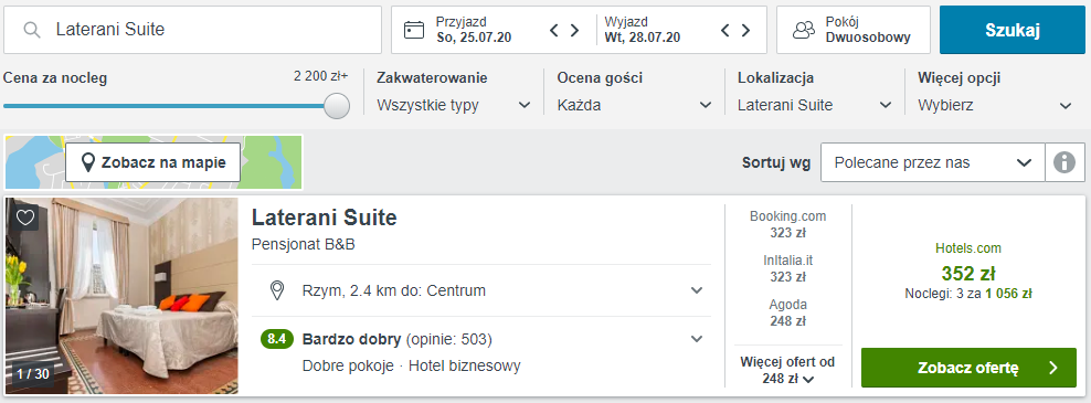 rezerwacja hotelu