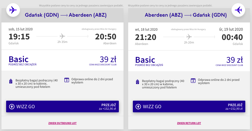 zarezerwuj loty do aberdeen