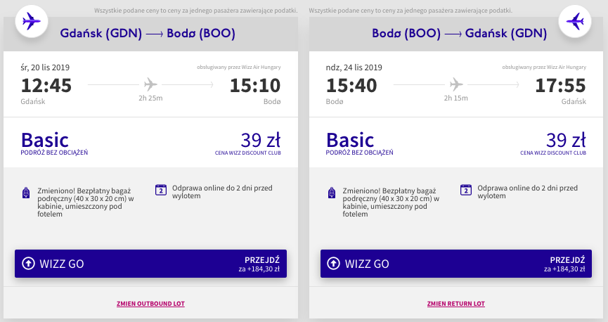 zarezerwuj loty do bodo