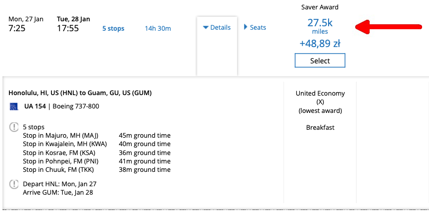 zarezerwuj loty na guam
