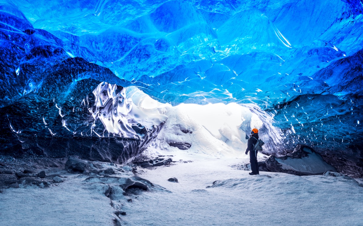 islandia jaskinia