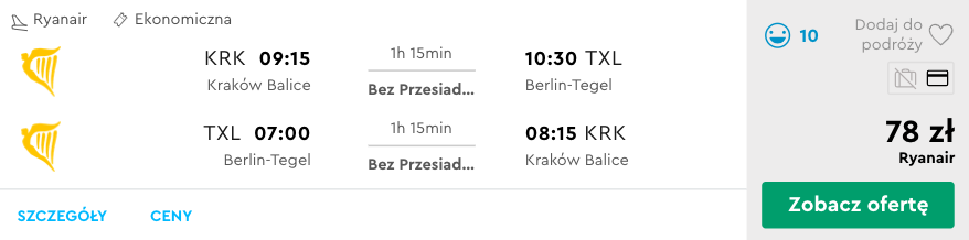 zarezerwuj loty do berlina