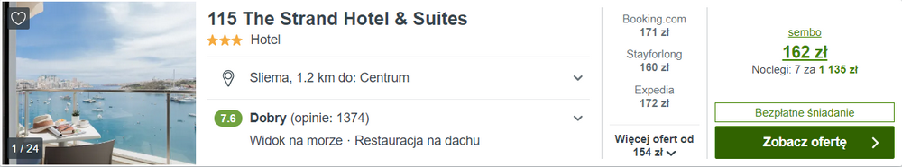 noclegi na malcie