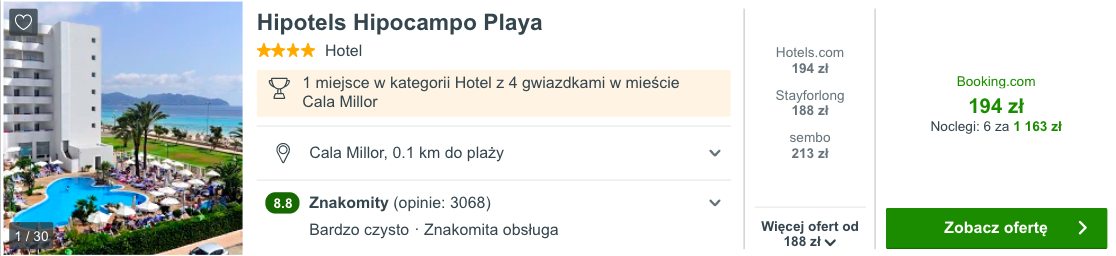 zarezerwuj hotel na majorce