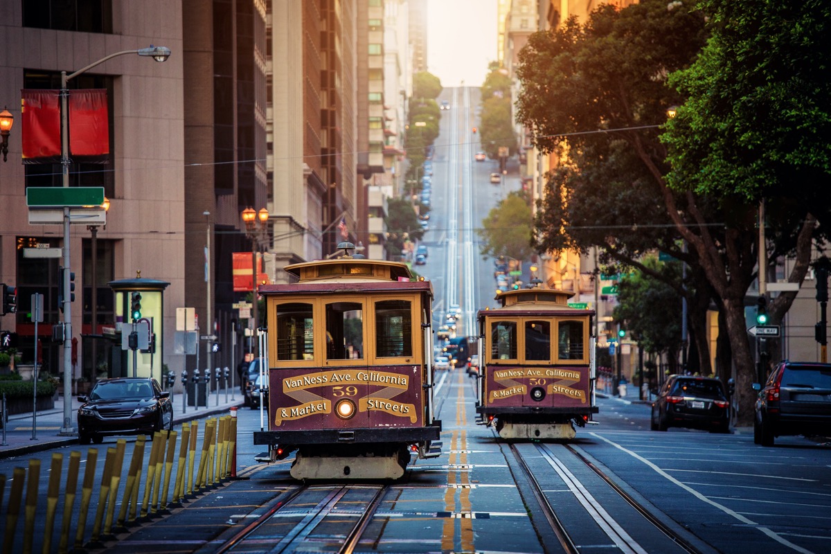 san francisco cable car