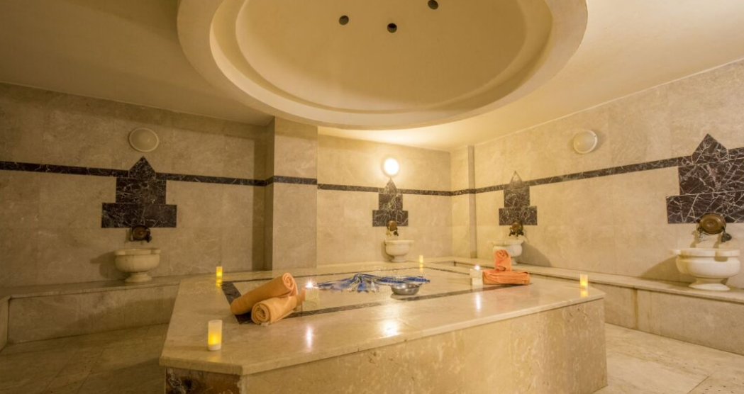 Łaźnia w hotelu