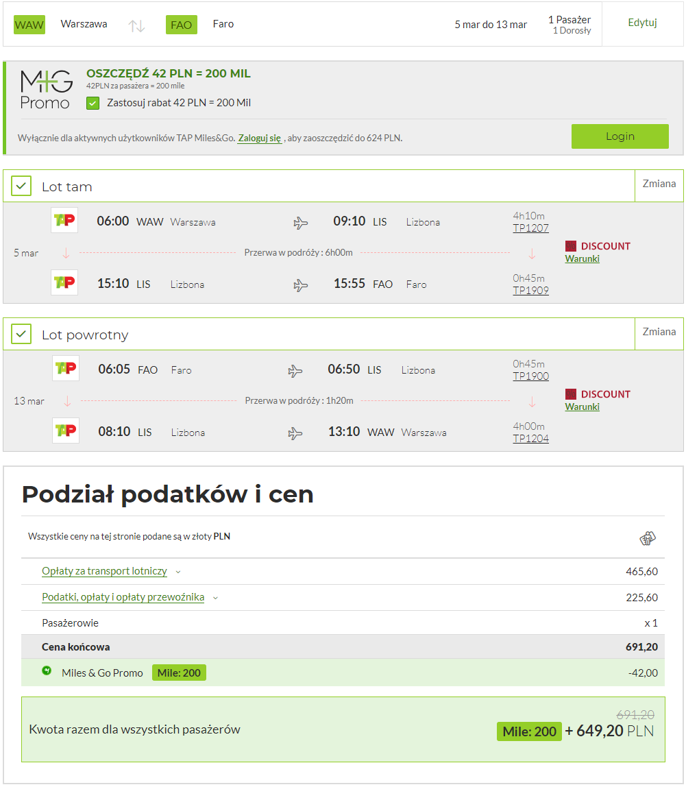 rezerwacja lotów