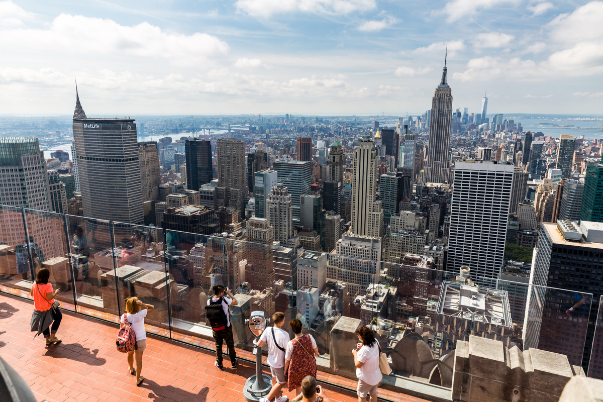 top of the rock