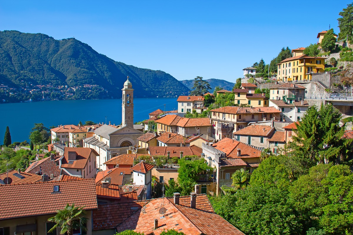 miasto nad como