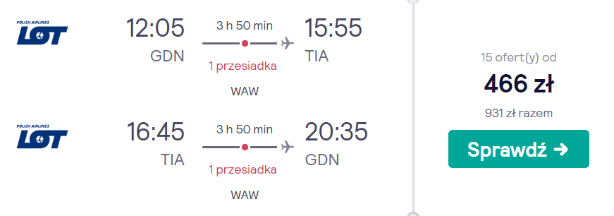 rezerwacja lotów