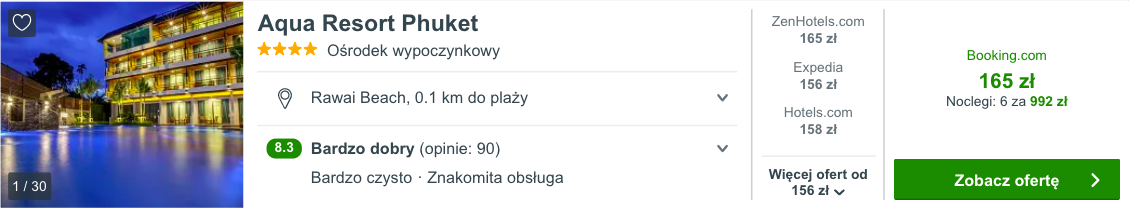 zarezerwuj hotel na phuket