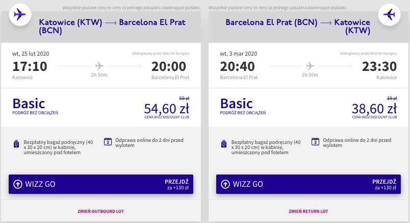 zarezerwuj loty do barcelony