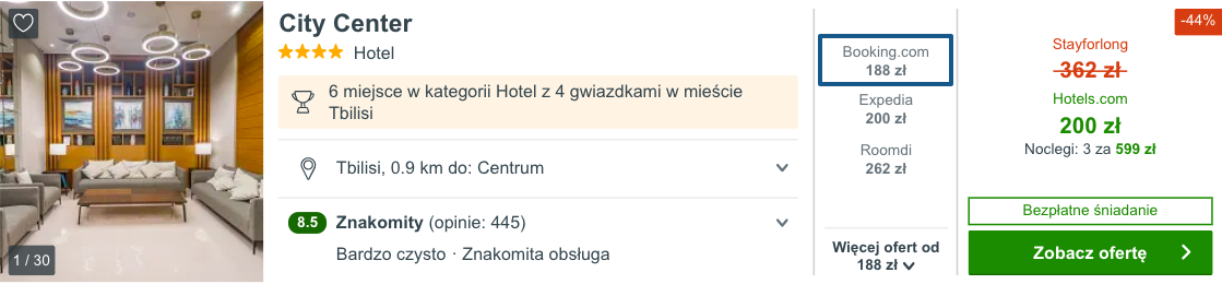 zarezerwuj hotel