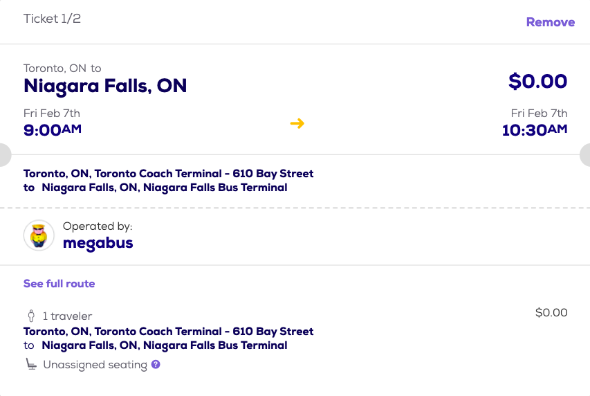 wycieczka nad niagare