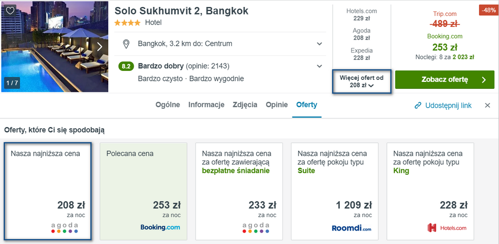 bangkok noclegi