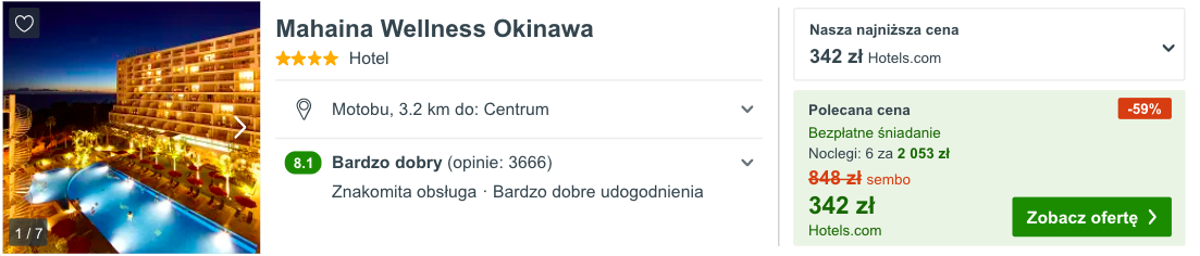 zarezerwuj hotel na kume