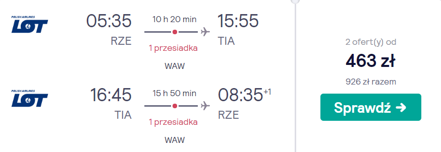 rezerwacja lotów