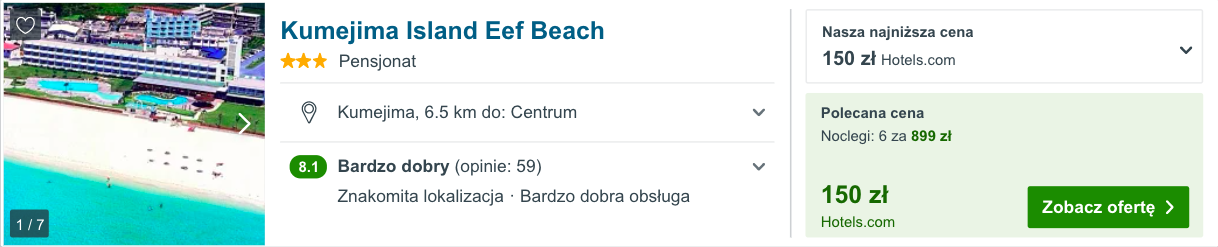zarezerwuj hotel na kume