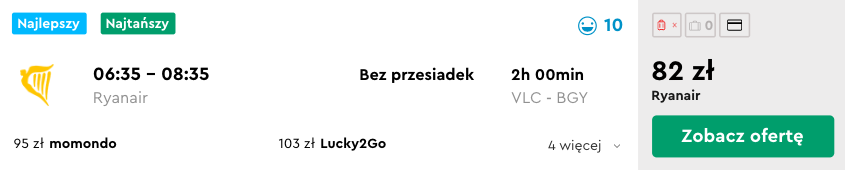 zarezerwuj loty do bergamo