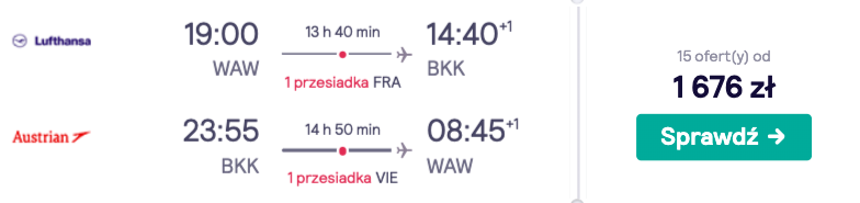 zarezerwuj loty do bangkoku