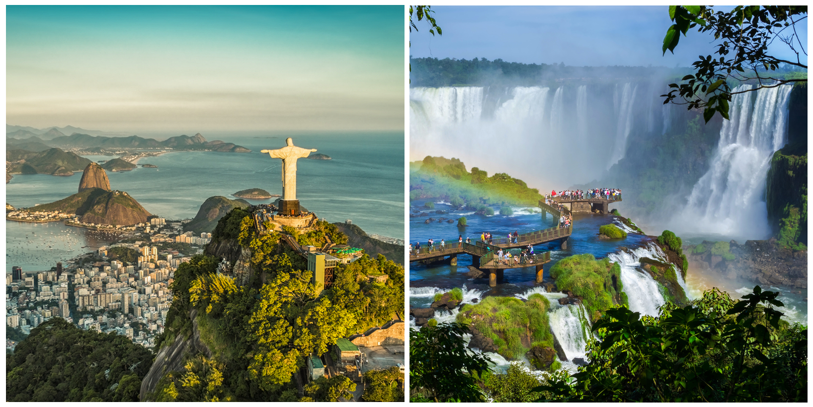 Brazylijskie 2 w 1: Rio de Janeiro + wodospady Iguazu za 2445 PLN. Loty z Warszawy