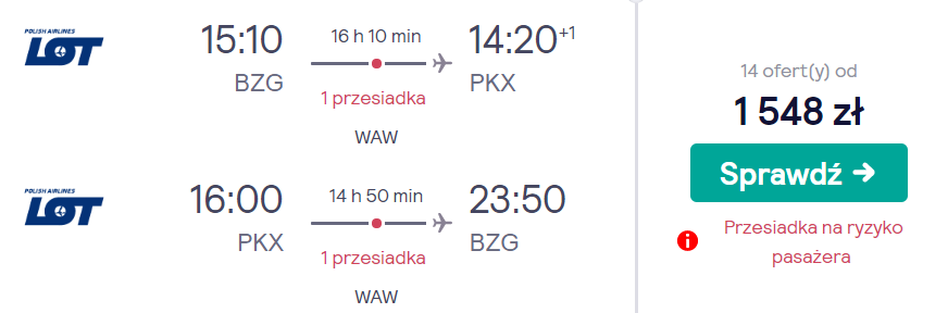 rezerwacja lotów