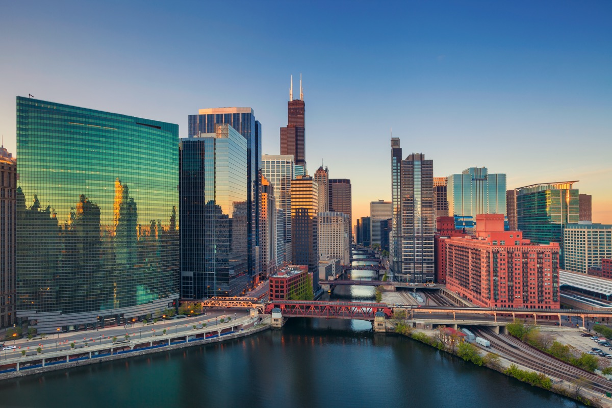 chicago panorama miasta
