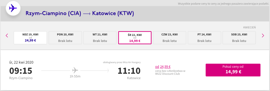 zarezerwuj loty do katowic