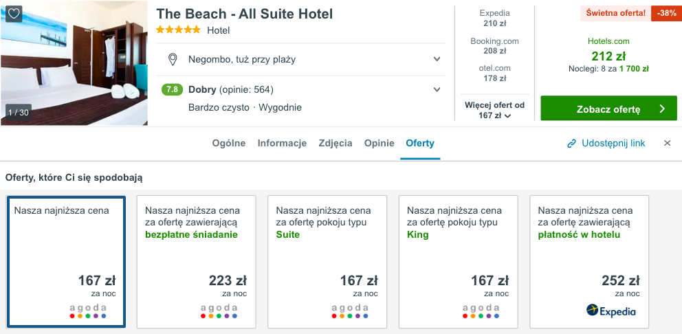 zarezerwuj hotel w kolombo