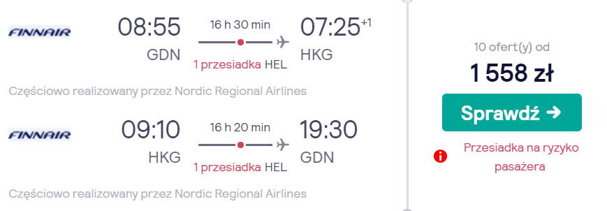 rezerwacja lotów